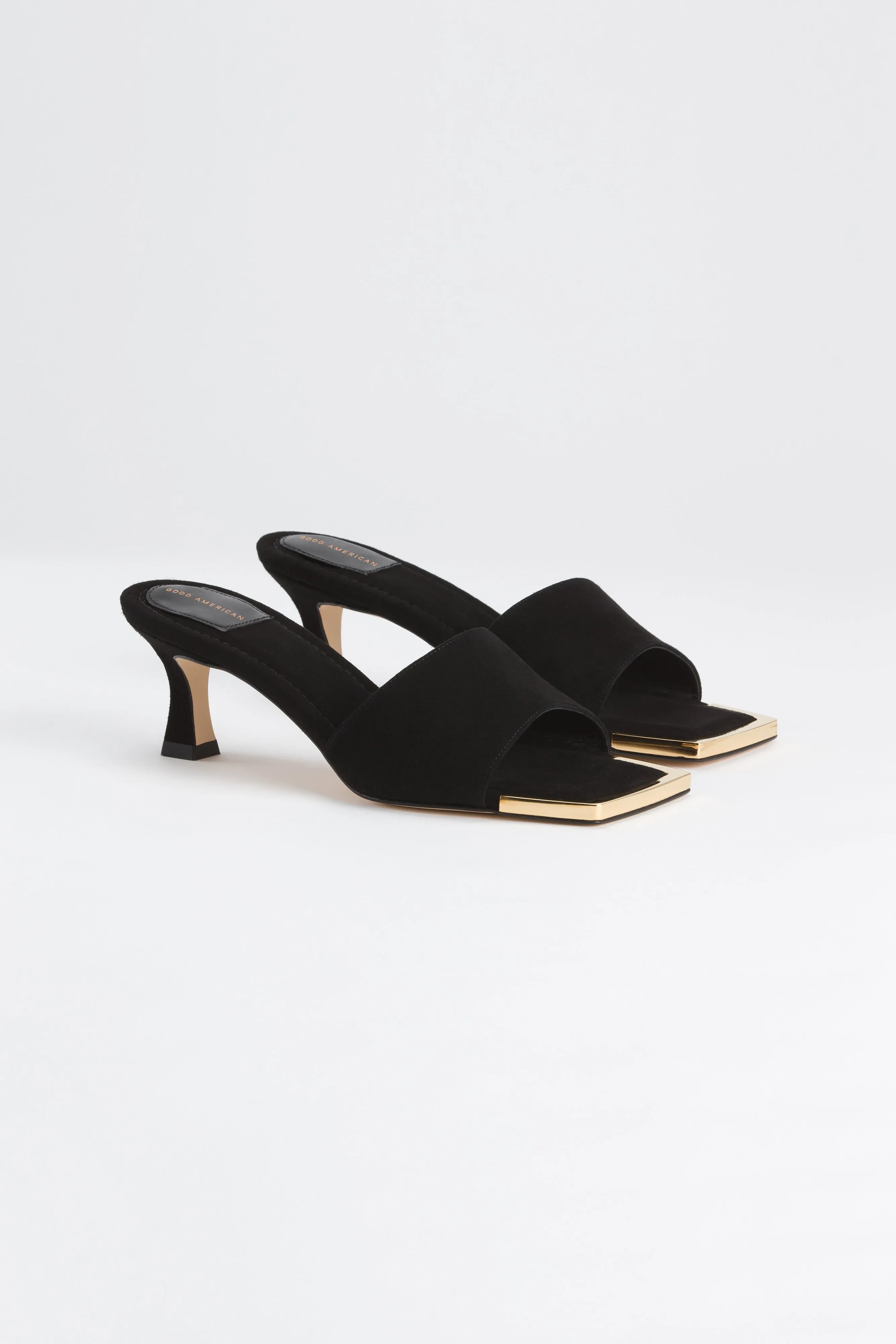 SQUARE TOE MULE | SUEDE BLACK001