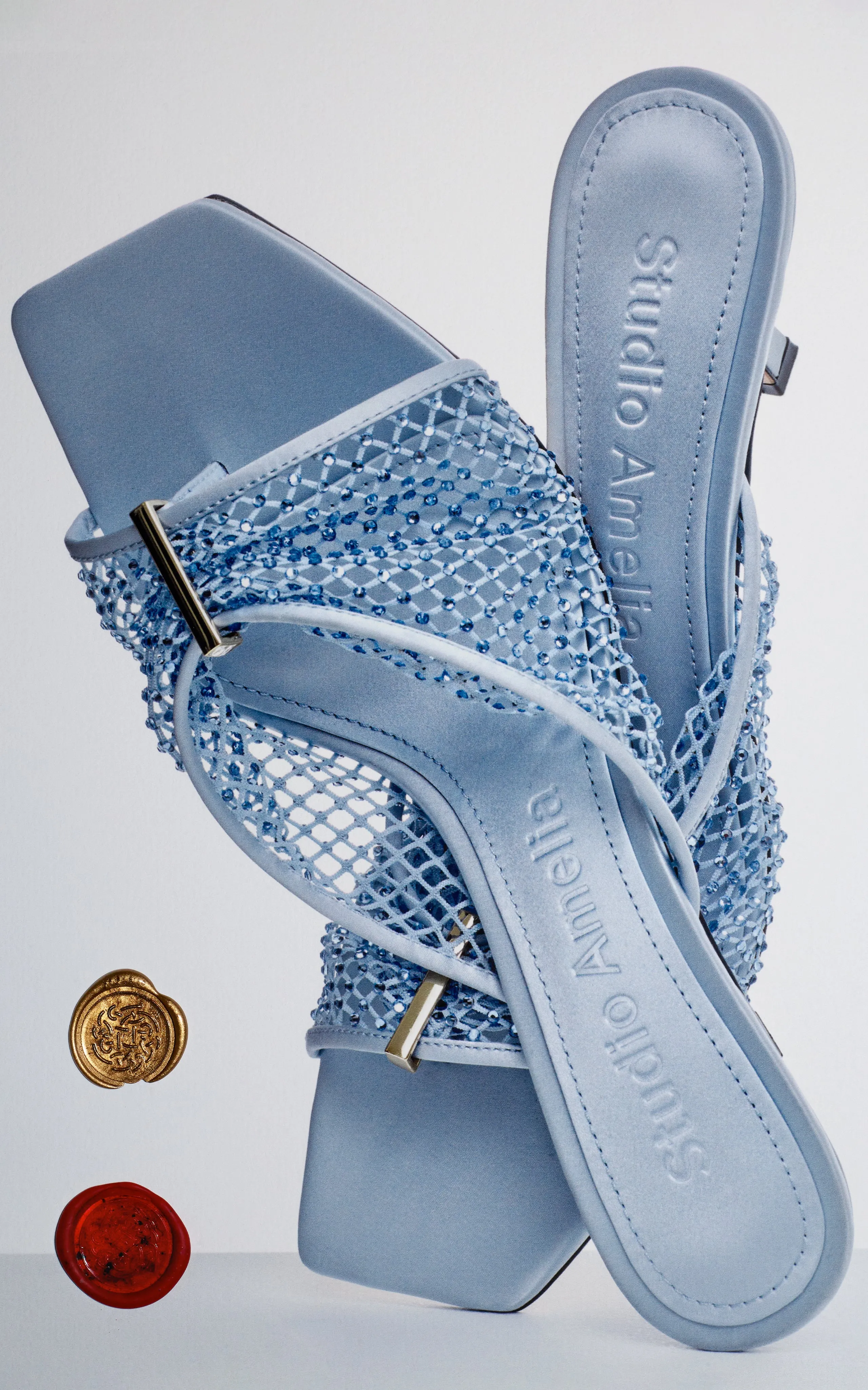 Staccato 70 Heel | Ice Blue