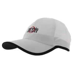 Unisex Featherlight Tennis Cap in White