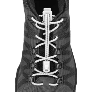 Unisex Reflective Run Laces - White