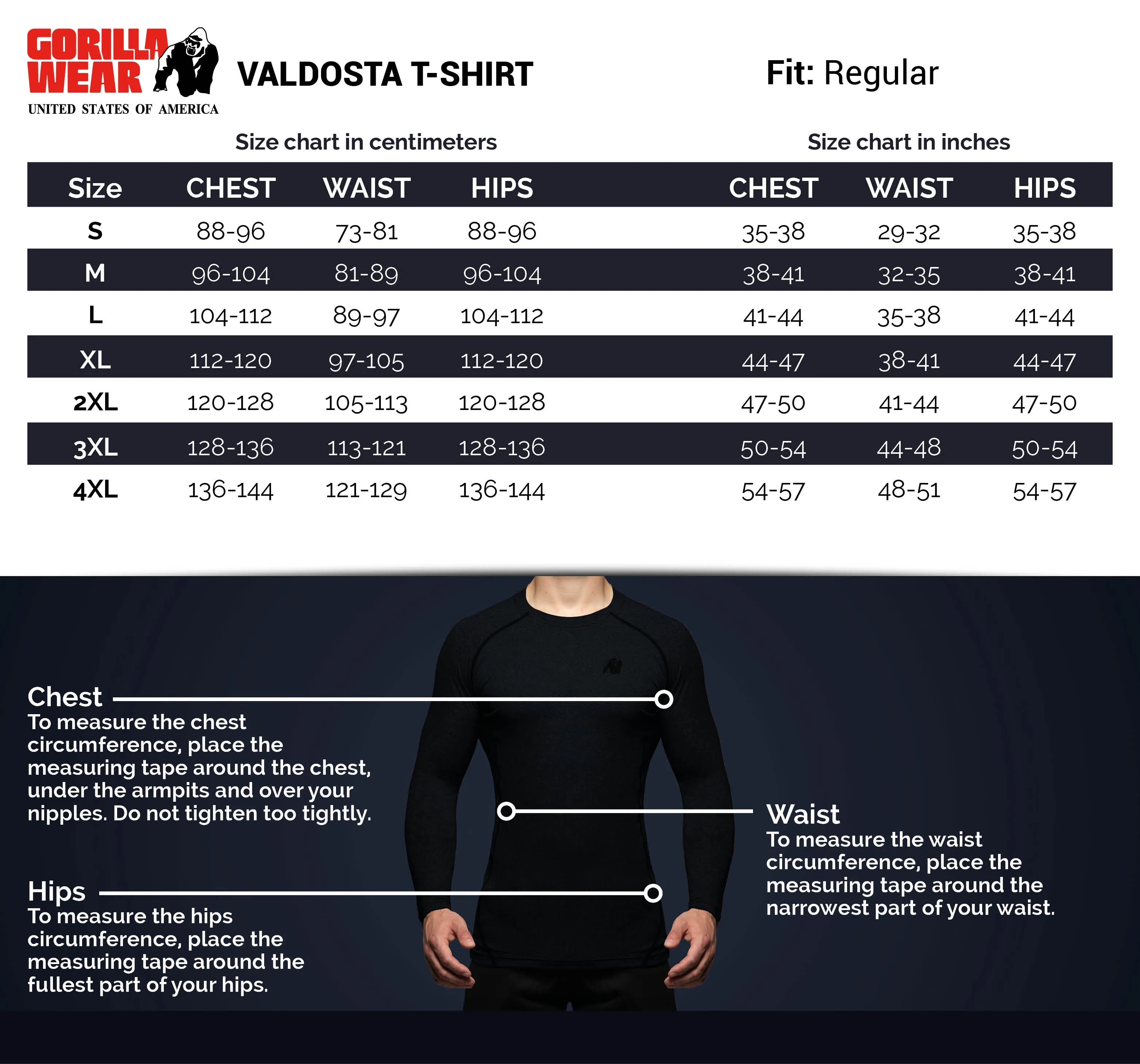 Valdosta T-shirt - Navy