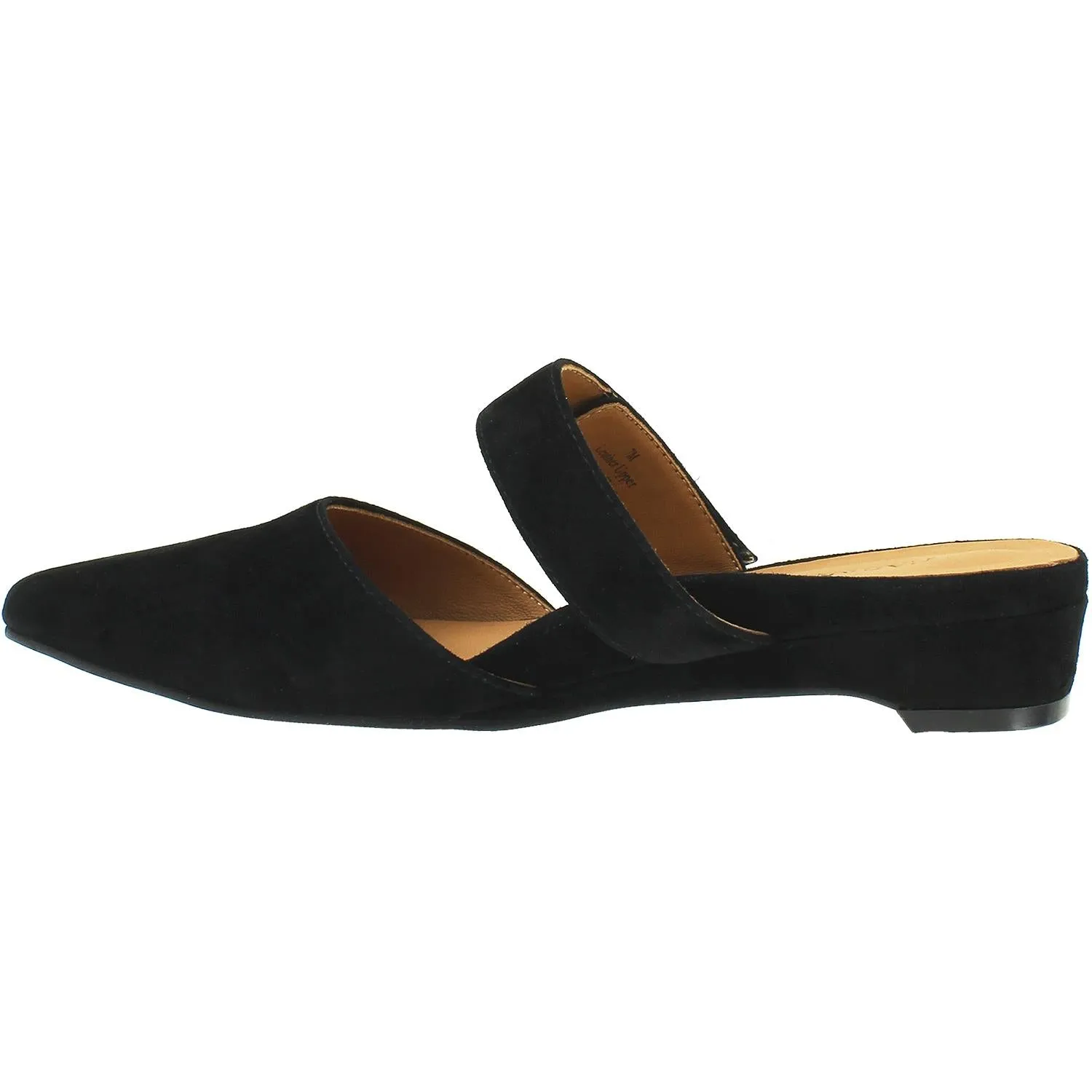 Women's L'Amour Des Pieds Baruk Black Kid Suede